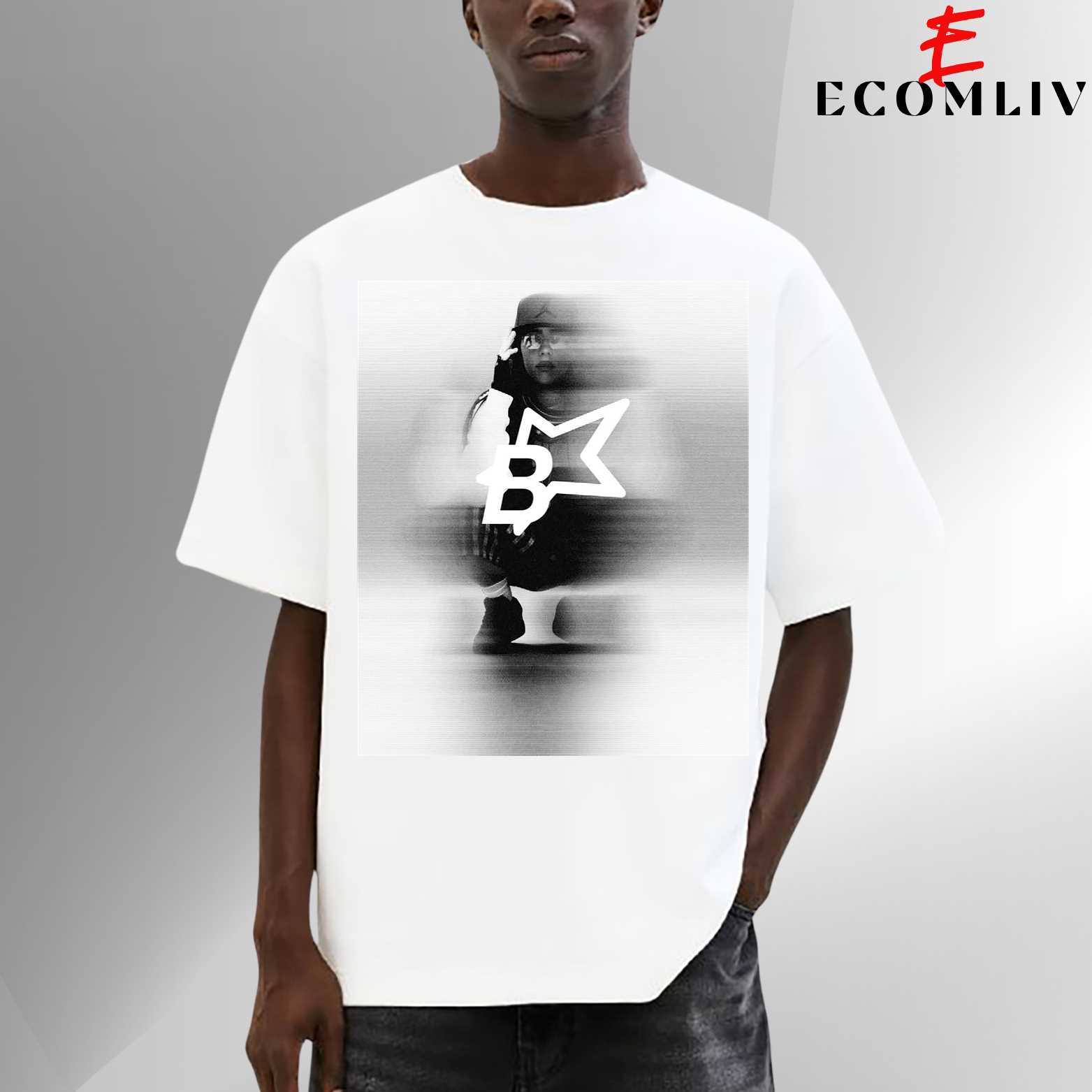 Billie Eilish =t-Shirt, Graphic Streetwear Tee, Pop Music Shirt